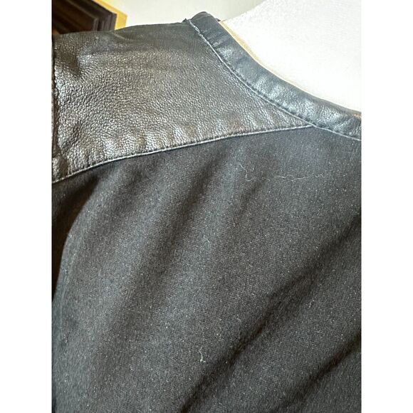 Black Midi Sheath Sleeveless Dress, Large EUC - Picture 4 of 8